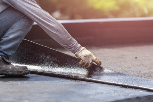 Professional Crawl Space Encapsulation technician working in Pomona, NY